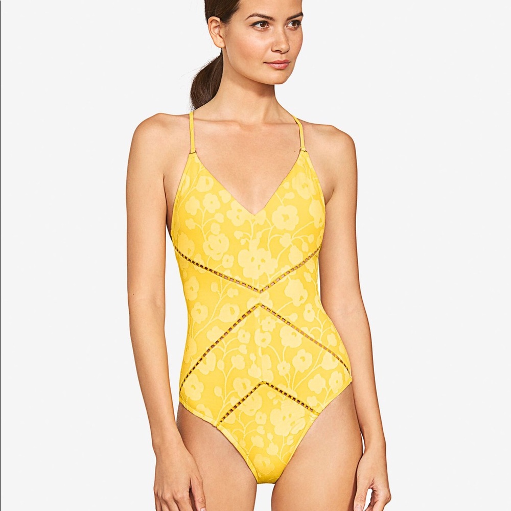 New [Robin Piccone] Sadie cross back one piece
